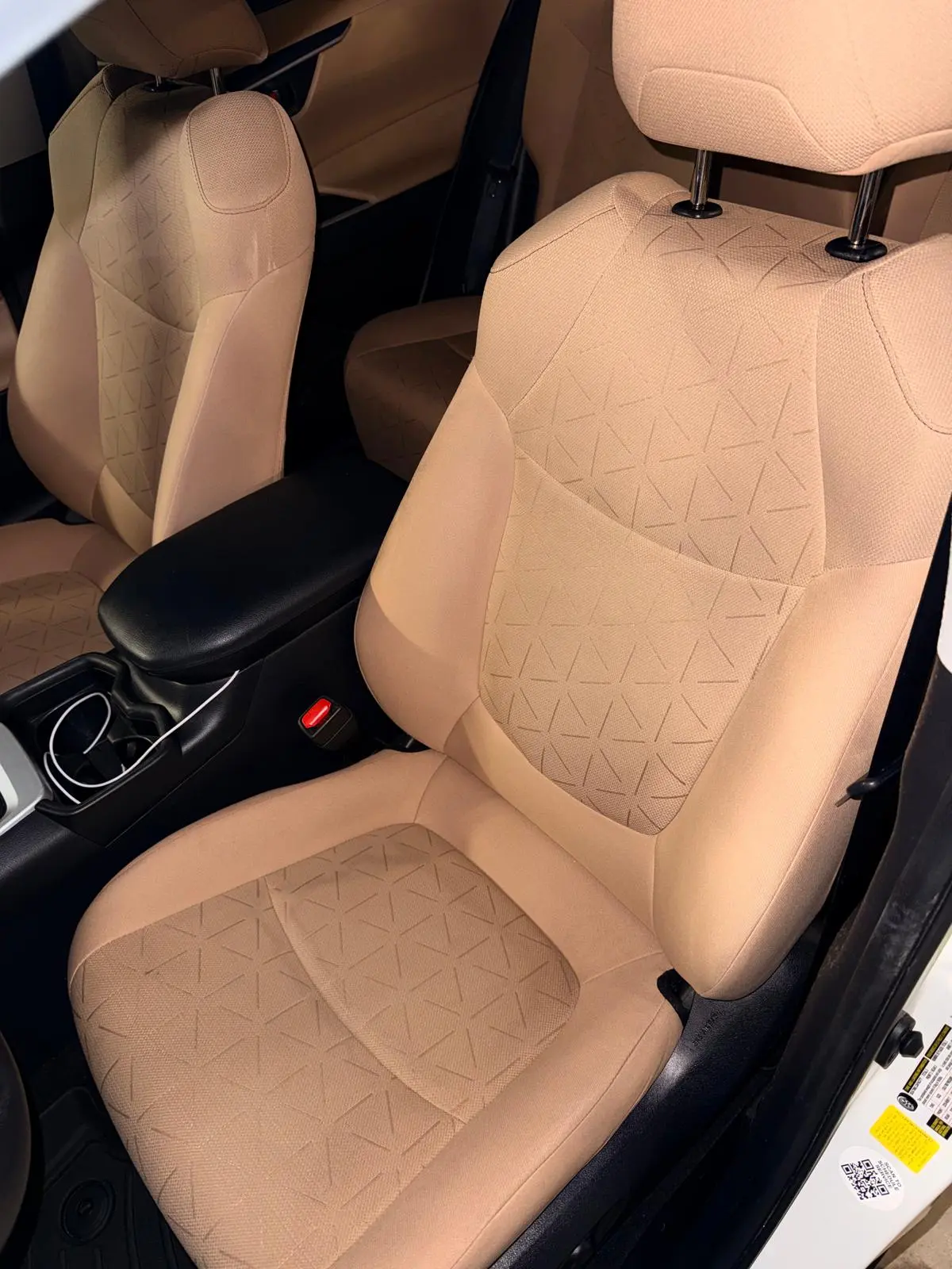 After seat shampooing — SUV in Fort Lauderdale, Route95 Mobile Car Detailing